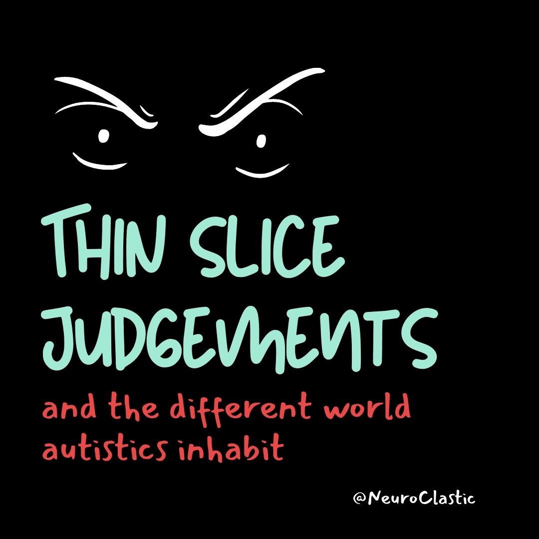Thin slice judgements